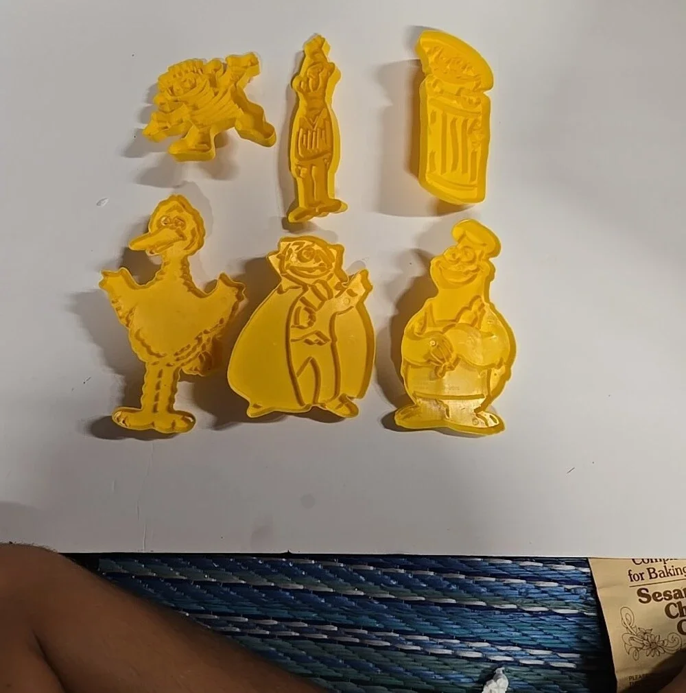 Sesame street cookie cutters.